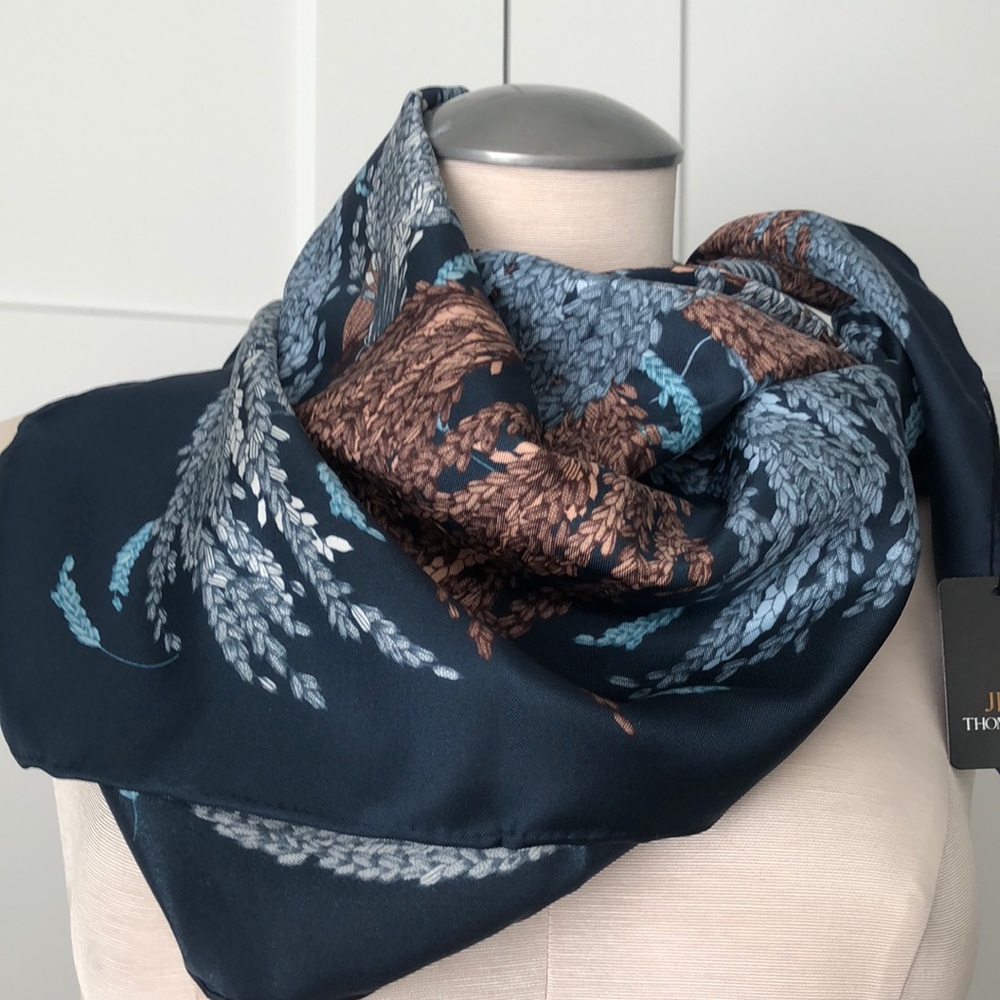 Jim Thompson designer silk scarf